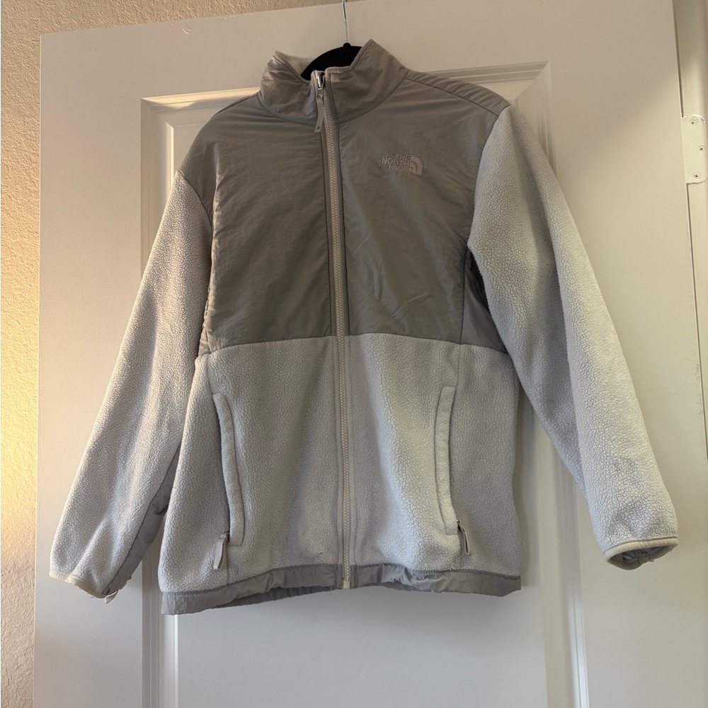 The North Face White Fleece Jacket